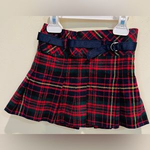 Ralph Lauren Plaid Cotton Skirt  3  / 3t